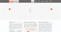 Desktop Screenshot of laprints.com